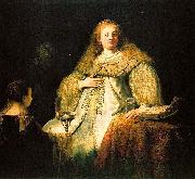 REMBRANDT Harmenszoon van Rijn Artemis oil painting